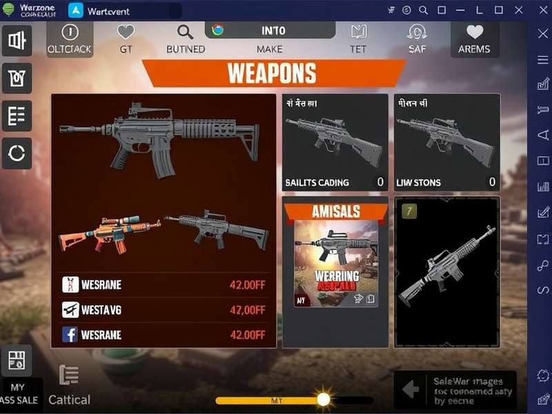 Bharat Warzone Coastal Assault Weapon Customization